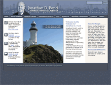 Tablet Screenshot of jonathanpond.com